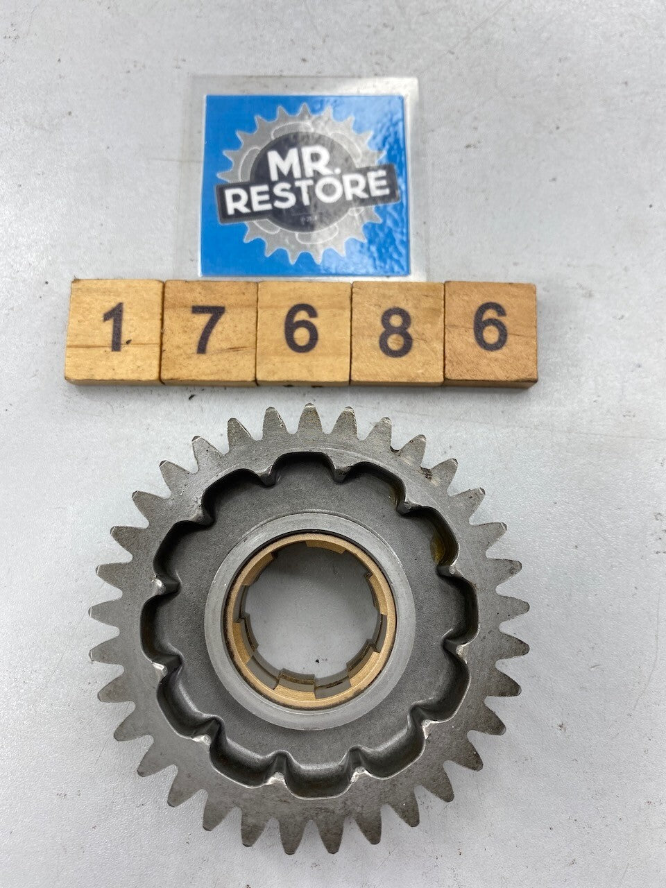 Honda GL1000 Goldwing 1976-79 Transmission Mainshaft 1st Gear (33T) 23481-371