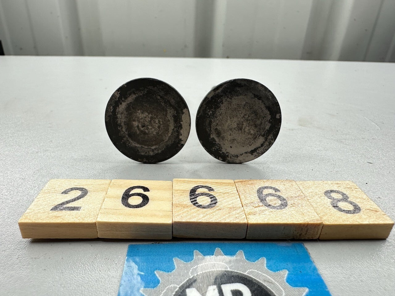 Yamaha XS360 XS400 H Pair of Intake Valves 1L9-12111-03