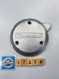 Kawasaki Z250A Left Engine Crank Case Alternator Cover - Vapour Blasted