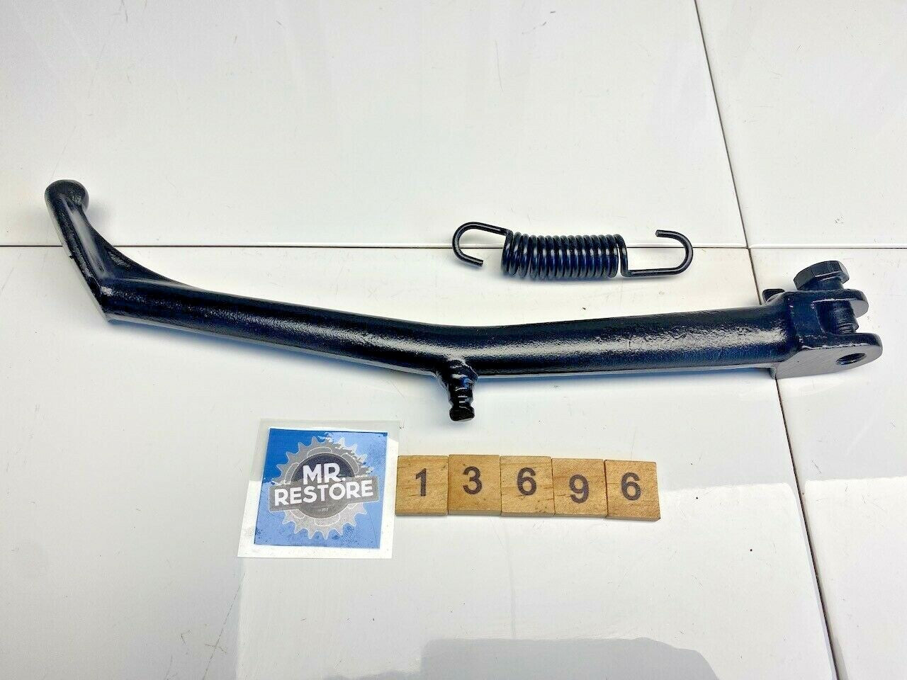 Kawasaki ZX750 '83-85' Side Stand, Bolt & Spring - 34024-1117 - Reconditioned