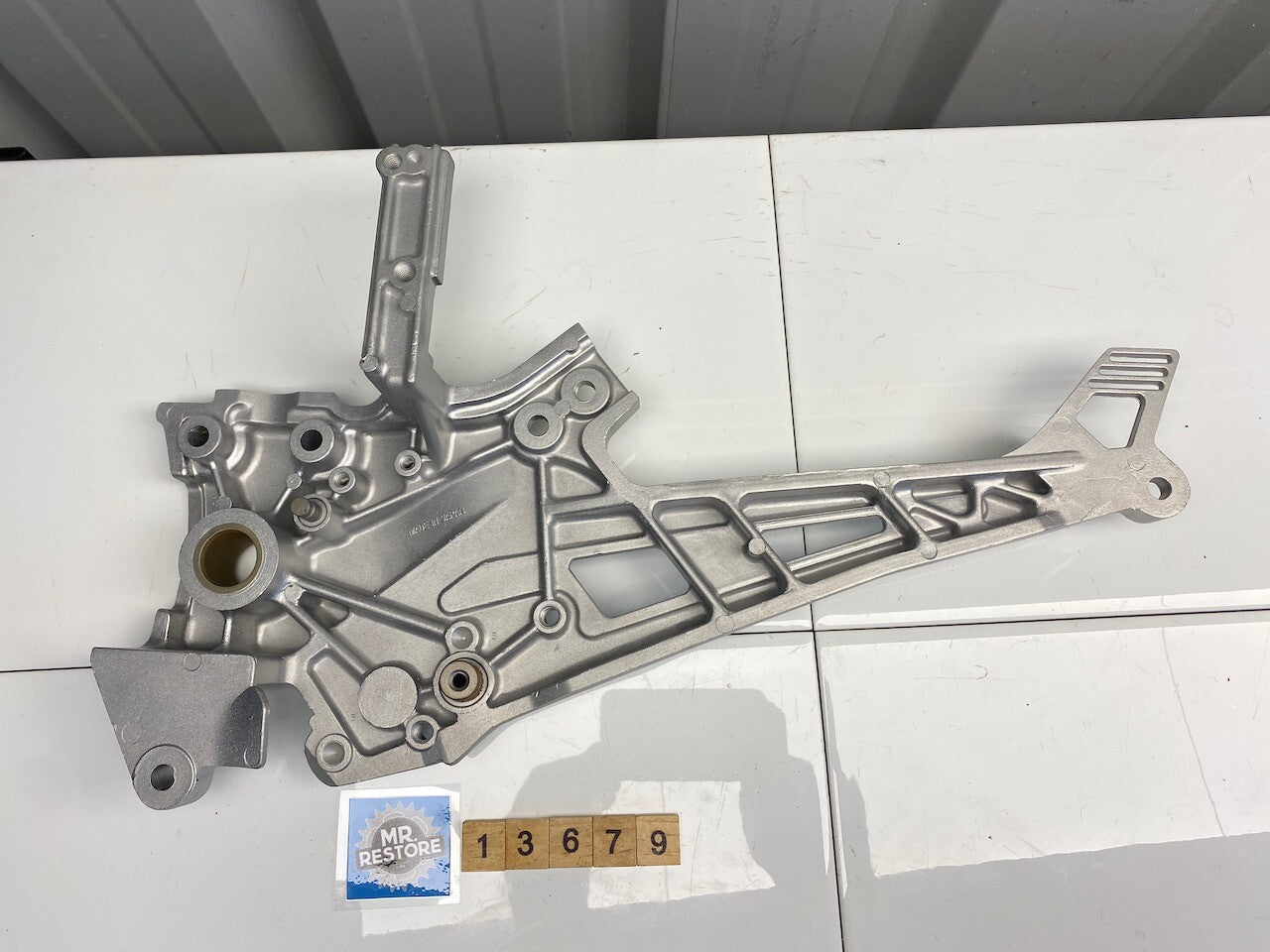 Kawasaki GPZ900R GPZ750R R/H Foot Rest Bracket - Vapour Blasted
