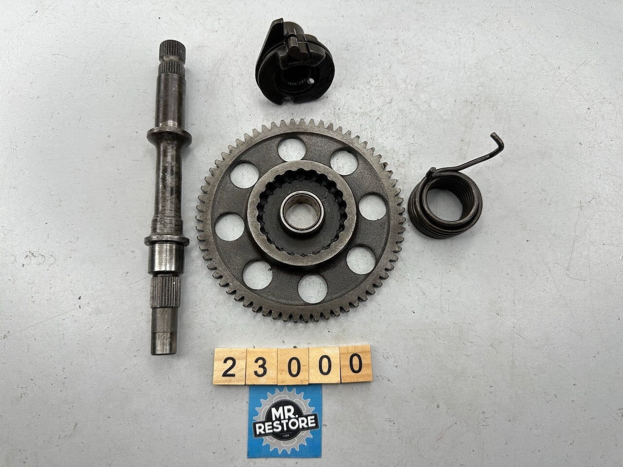Honda CB750 Four '73-78' Kick Starter Spindle & Gear