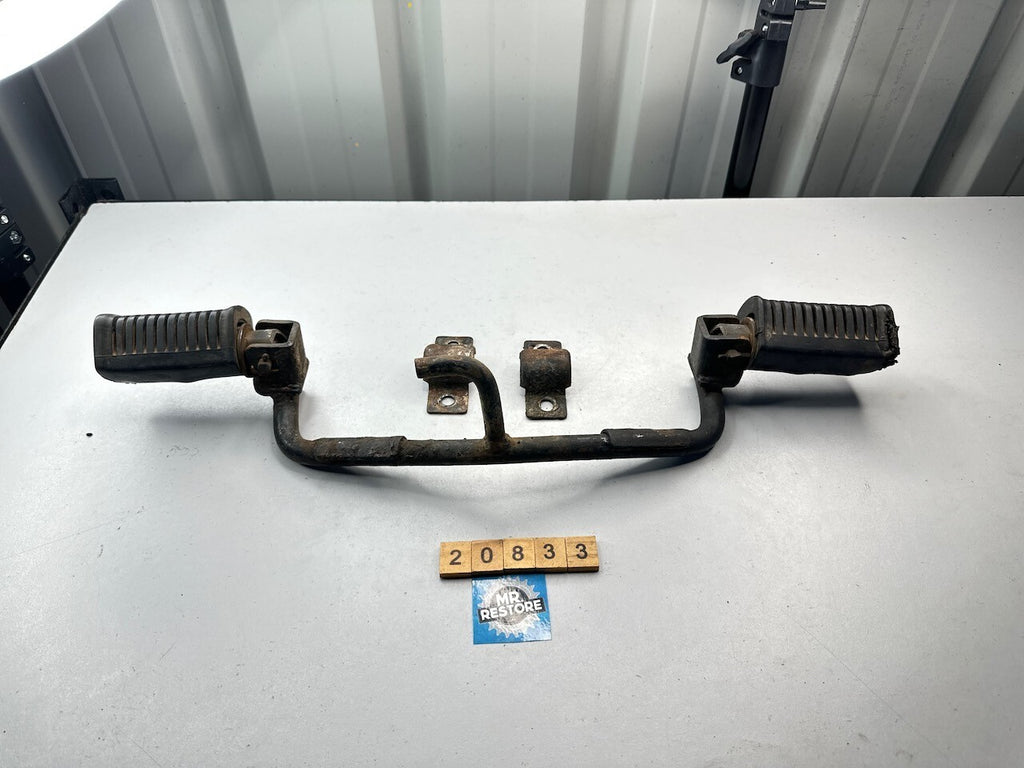 Kawasaki Z250 KZ250 Riders Foot Rest Pegs, Bar & Brackets 34003-1058