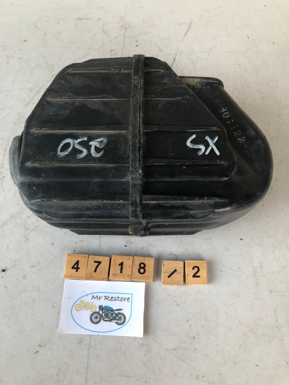 Yamaha XS250 Air Cleaner Box Filter