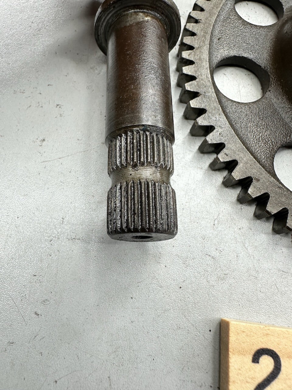 Honda CB750 Four '73-78' Kick Starter Spindle & Gear