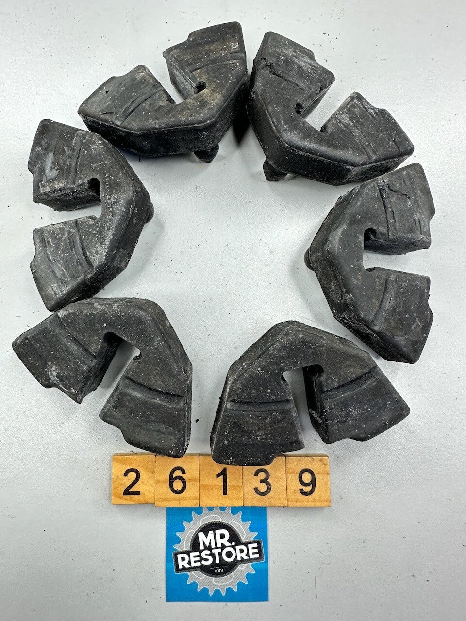 Suzuki GSF1200 Bandit GSXR 1100 750 TL1000 OEM Cush Drive Rubber Damper (x6)