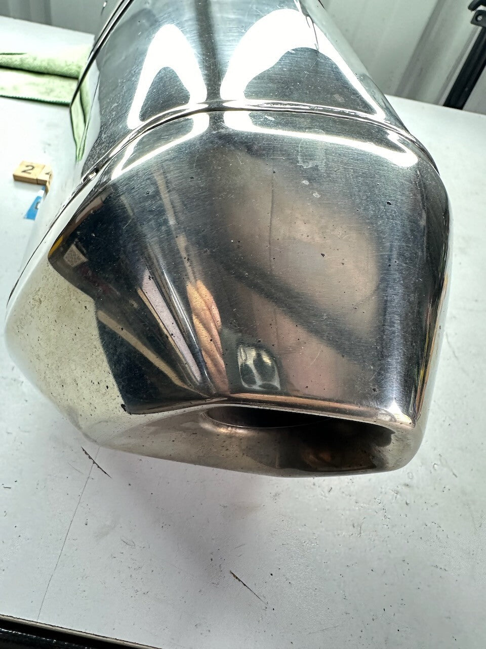 BMW K1300R K1300S OEM Catalytic Converter Muffler End Can 18127713437