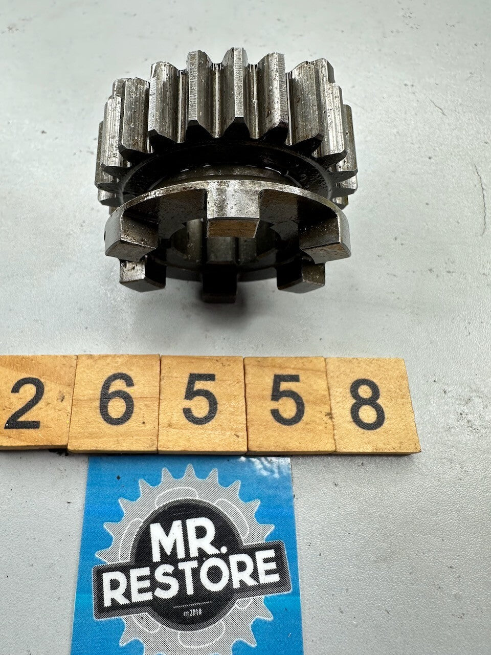 Kawasaki KH500 H1 Mach III Transmission Output Shaft 4th Gear 13135-007