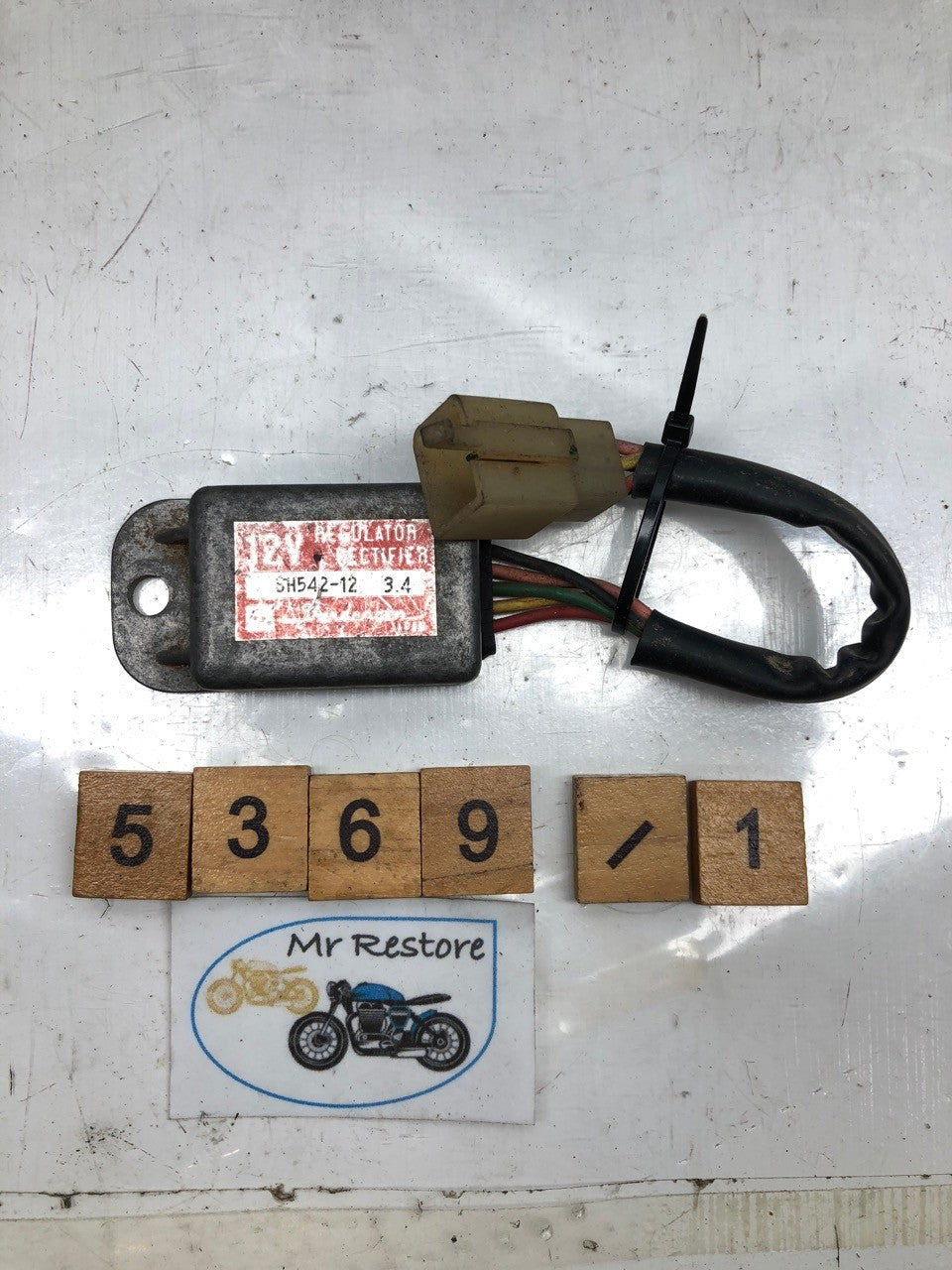 Honda XL250R 82-83 Rectifier Regulator SH542-12 31600-KS5-000
