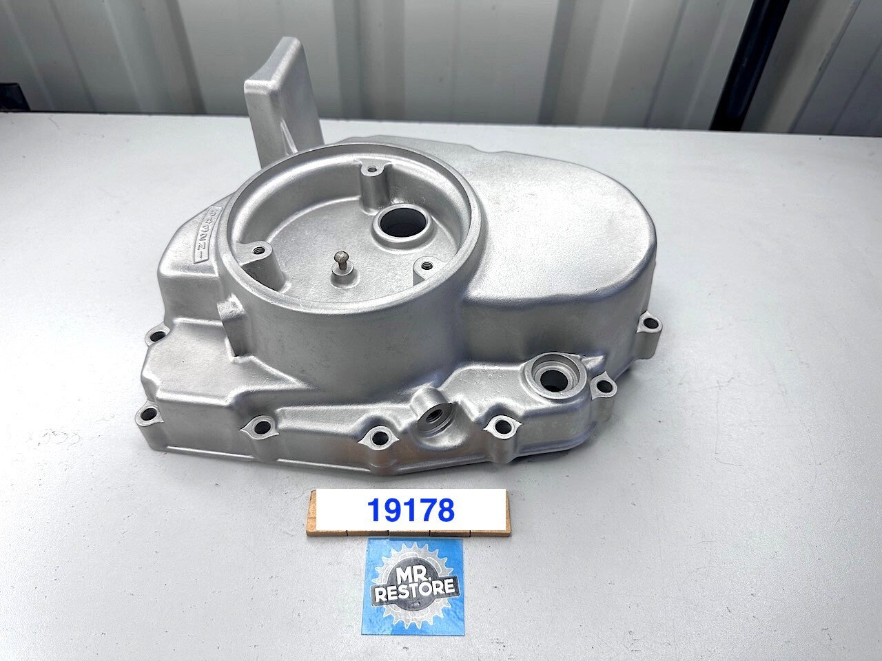 Kawasaki KZ1300 Z1300 Engine Case Mission Side Cover - Vapour Blasted