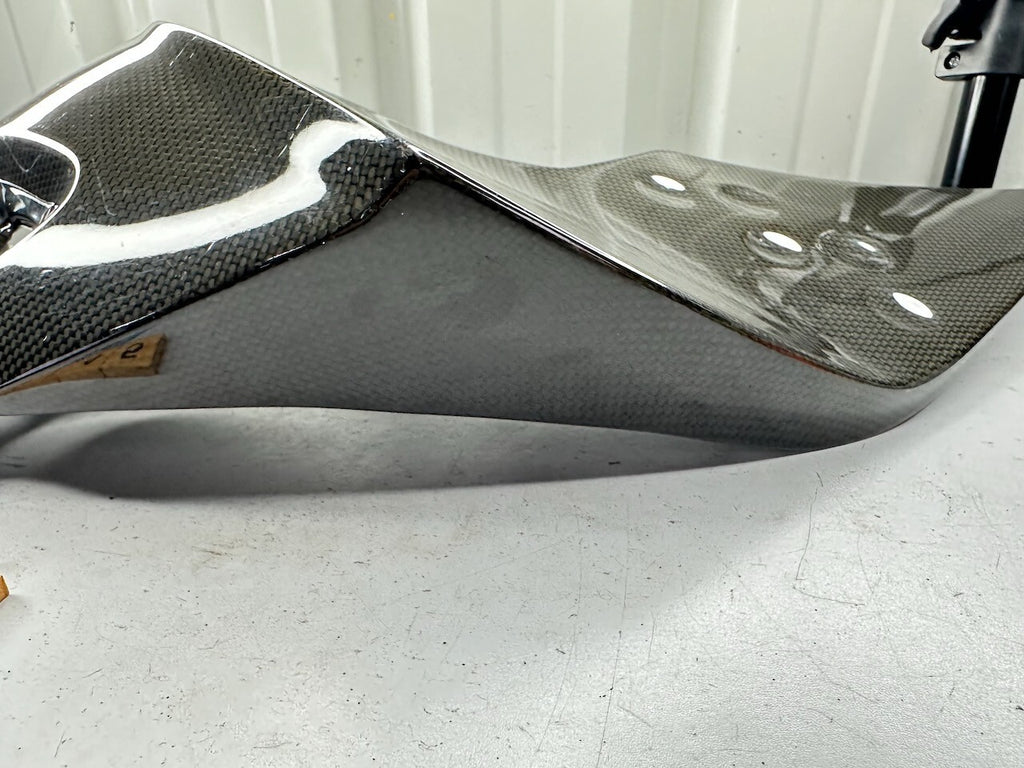 BMW K1300R Carbon Fibre Right Hand Panel & Badge