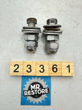 Yamaha V70 V80 V90 Rear Shock Absorber Fixing Bolts, Nuts & Washers