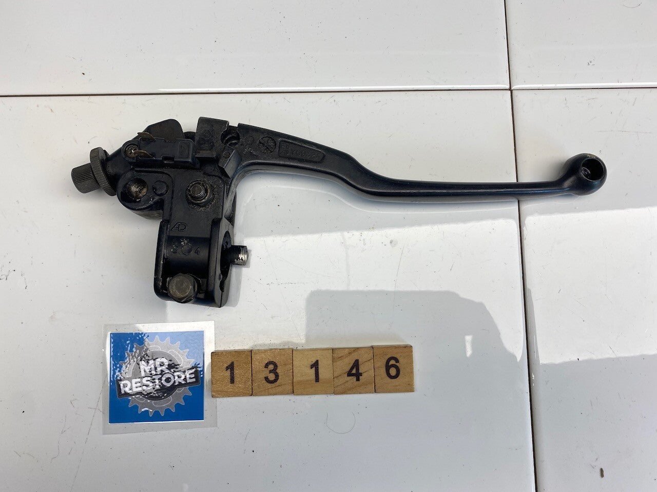 Yamaha FZR250 2KR 3HX Clutch Perch, Lever & Switch Assy. 1HX-82911