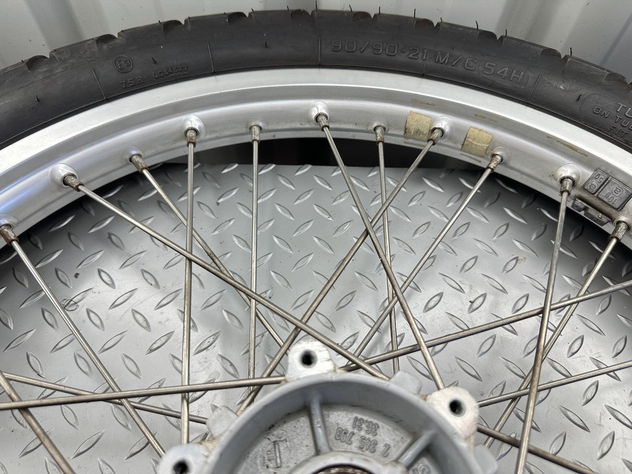 BMW F650GS '99-07' G650GS '10-14' Front Wheel BHER 1.60 x 21"  2345793