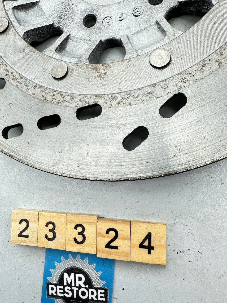 Suzuki RG250 OEM Left Hand Front Brake Disc @4.97mm