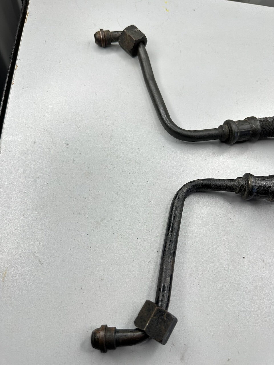 Yamaha XJ900 '83-90's' Oil Cooler Hose Line Pipes (Pair)