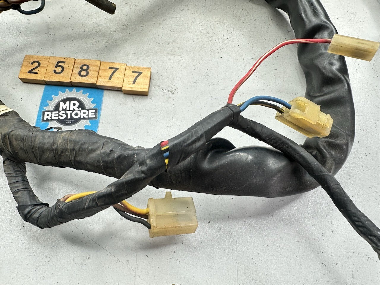 Kawasaki KZ1300 1979 Wire Harness Wire Loom (From USA bike)