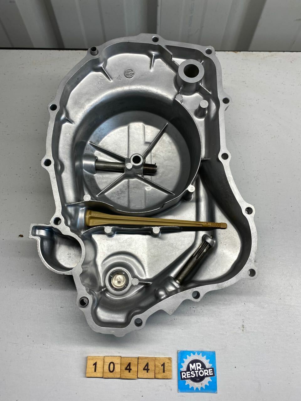 Honda CB400T Crankcase Clutch Cover, Clutch lever & Other Parts Vapour Blasted