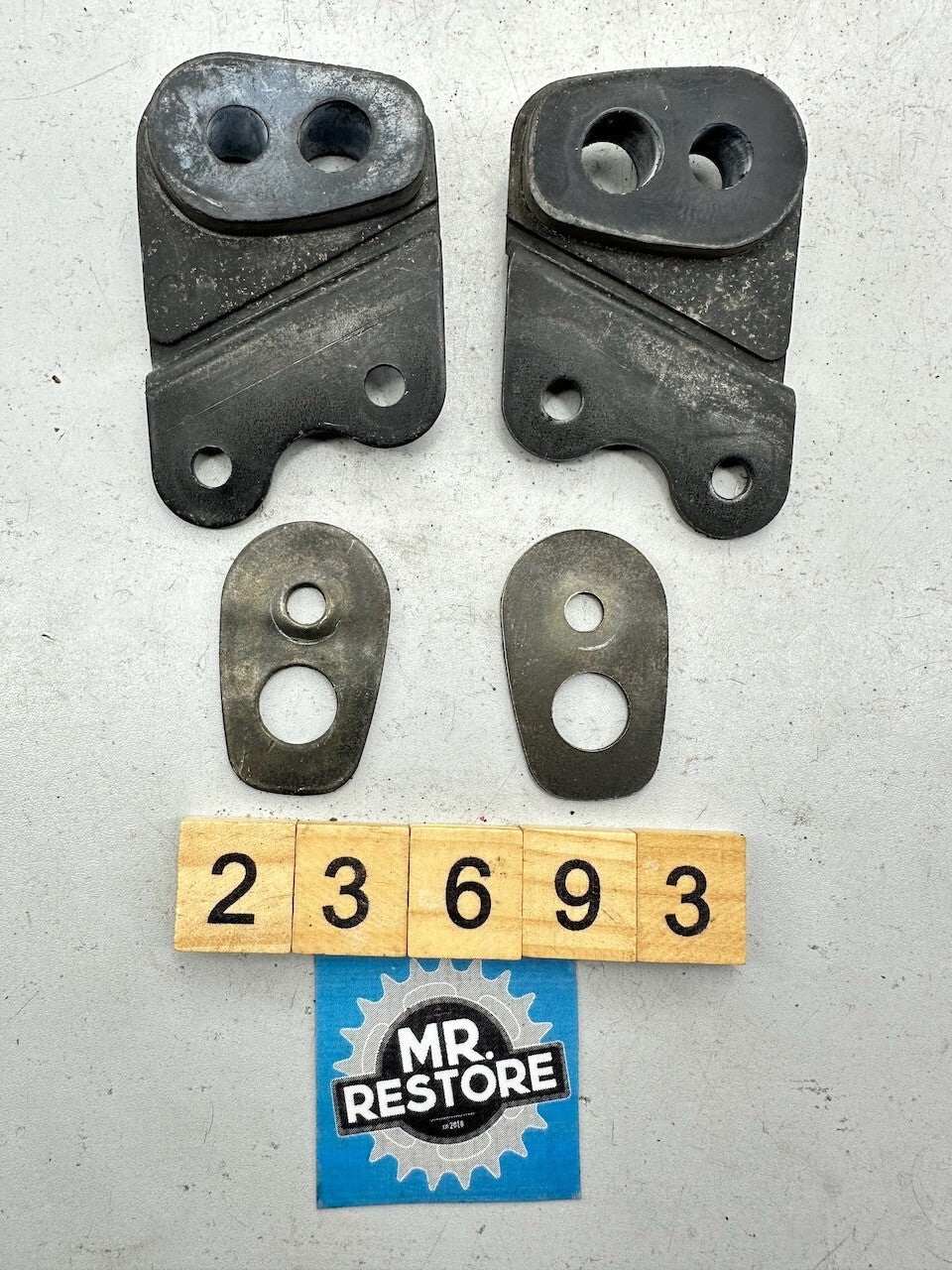 Kawasaki ZZR250 ZX600 ZX250 EX250 ZX-6 Turn Signal Indicator Brackets & Washers