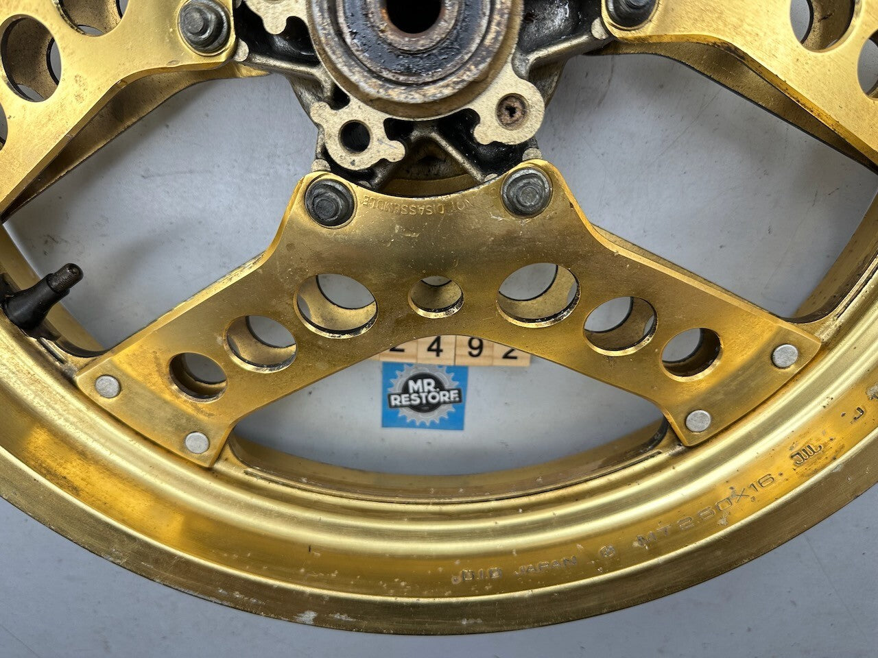 Honda VF750 Front Wheel 16 x 2.50 (Stamped Feb 1983)