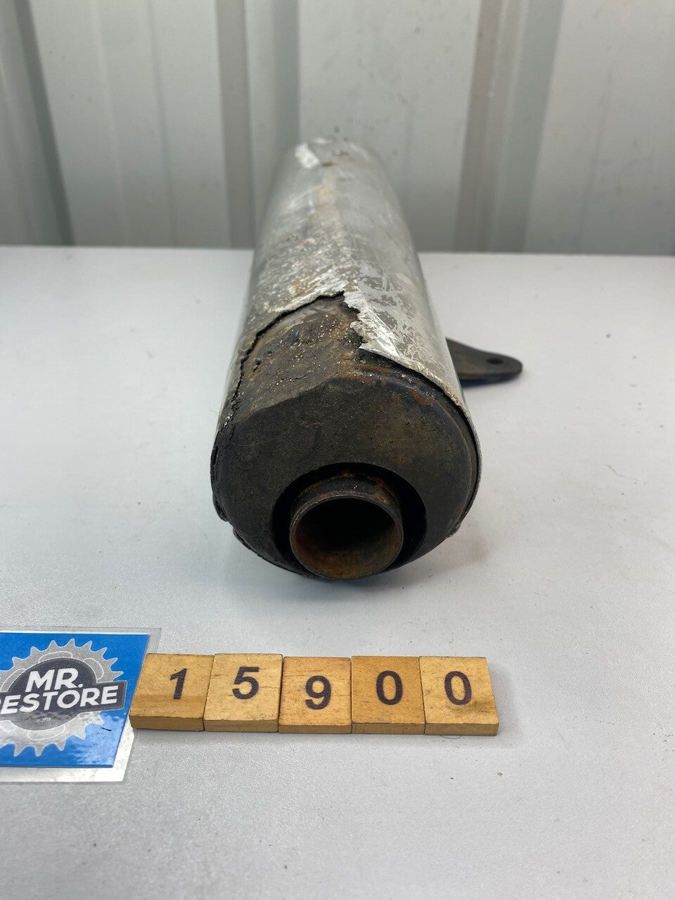 Suzuki RG500 Right Hand 2nd Rear Muffler End Can 14350-21A11