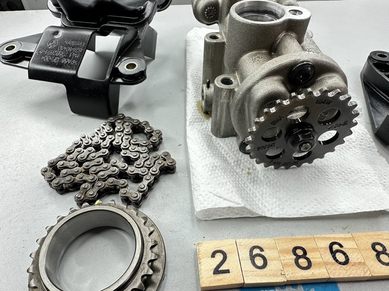 BMW K1200S '03-08' K1200R Oil Pump & Components