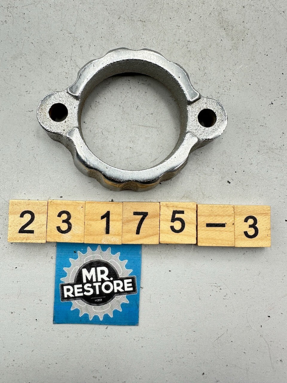Yamaha XS400 XS360 XS250 OEM Exhaust Ring Nut Flange 1L9-14612