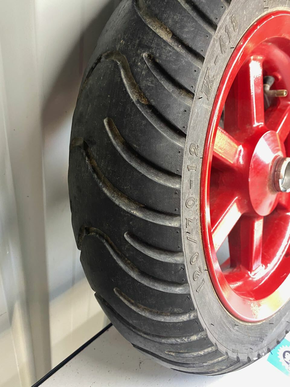 V Moto JP 50 Monza Keeway Scooter Rear Wheel