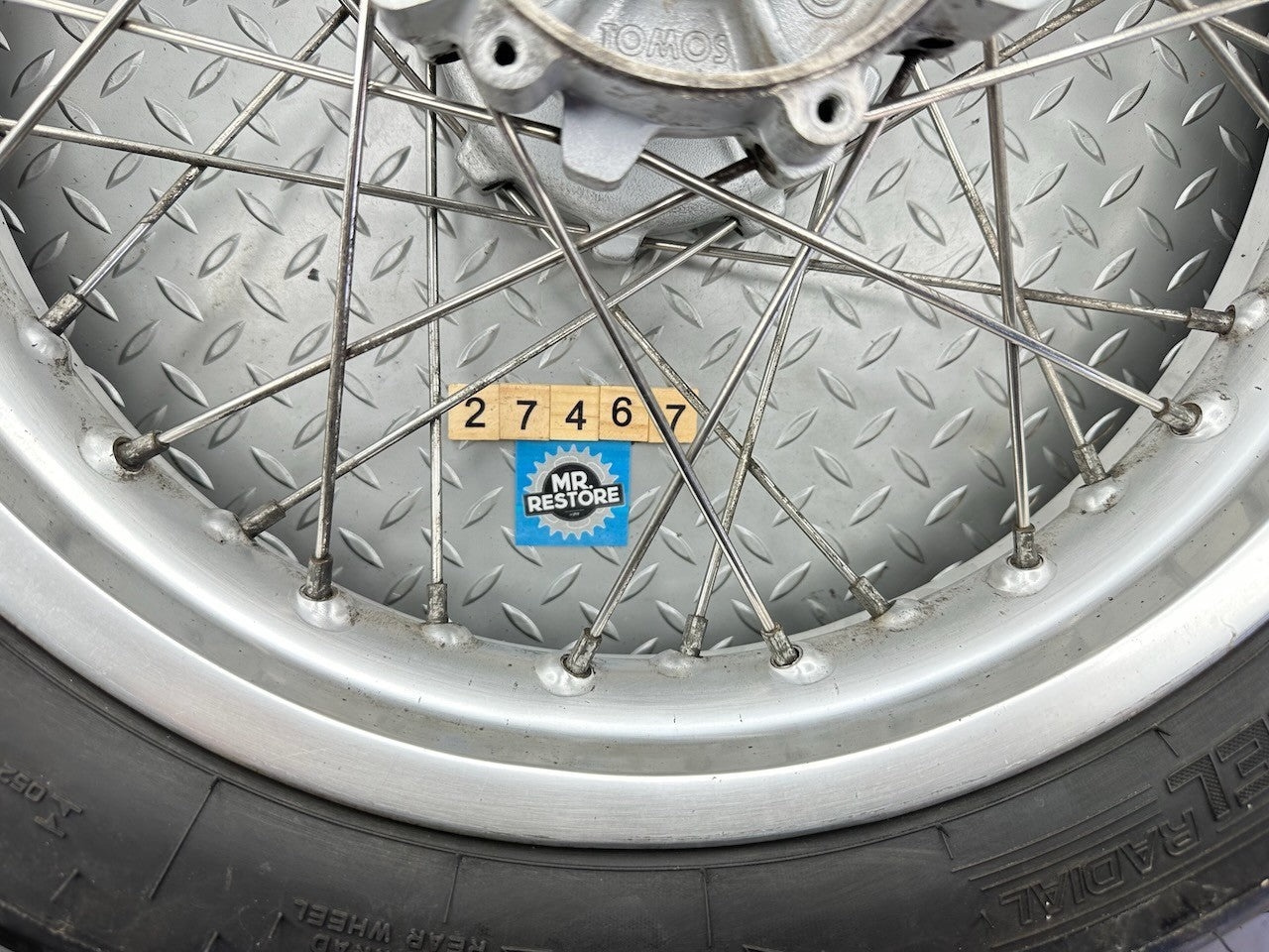 BMW F650GS '99-07' G650GS '10-14' Rear Wheel BHER 3.00 x 17" 2345794