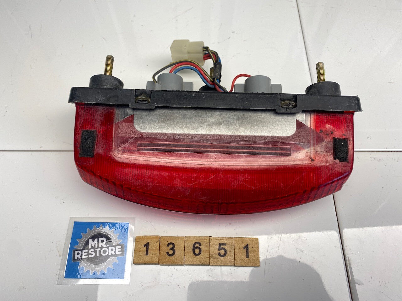 Kawasaki ZX250 ZXR250 Rear Taillight Assy With Harness 91-99 - 23025-1223