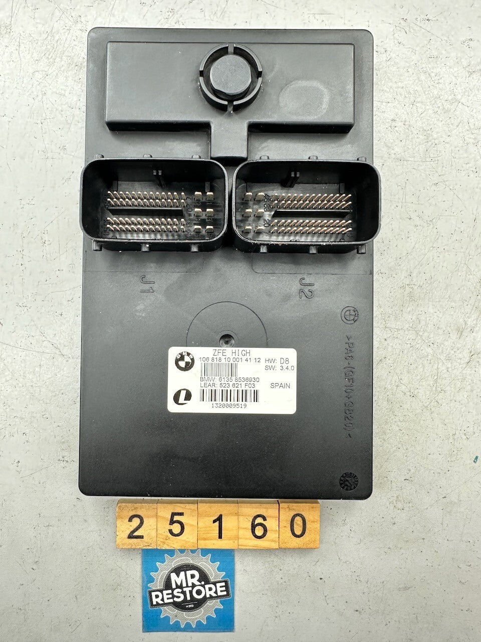 BMW K1300R '07-15' R1200 R1200RT '10-13' Central Chassis Electronics 61358536930