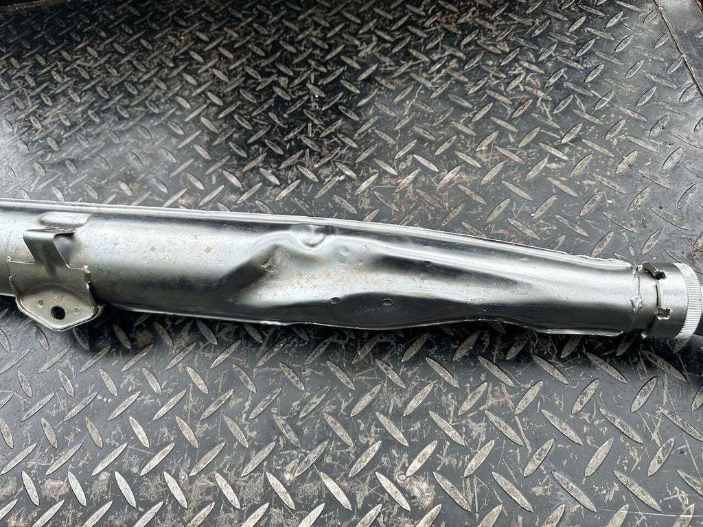 Suzuki T250 R/H Exhaust Pipe Silencer Muffler & Baffle