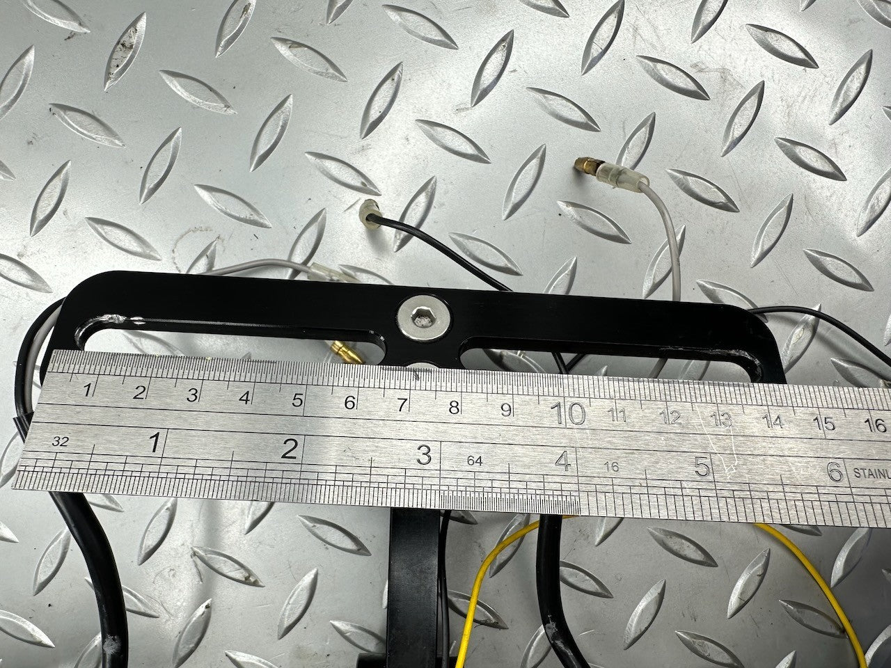 Motorcycle Tail Tidy Registration Plate Holder with Reg Light & 4 LED Indicators