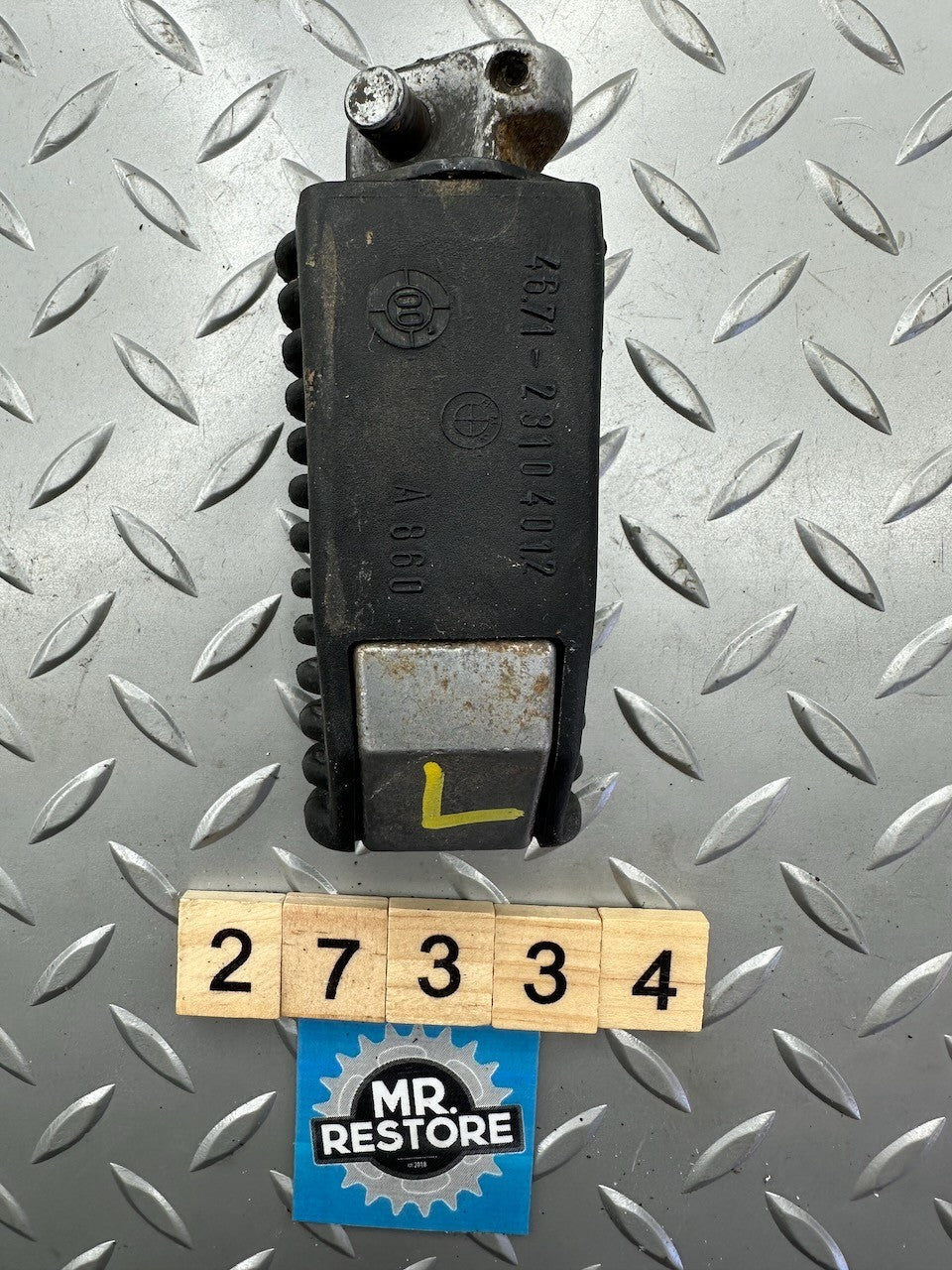 BMW F650GS '99-07' G650GS R1100R K1100RS Left Rear Foot Rest Peg