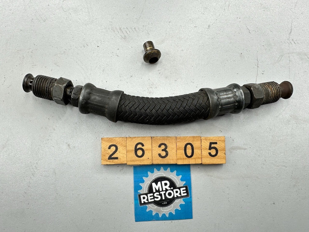 Honda XLV750 1983 Oil Cooler Hose Line Pipe A - 15530MG7003  15530-MG7-003