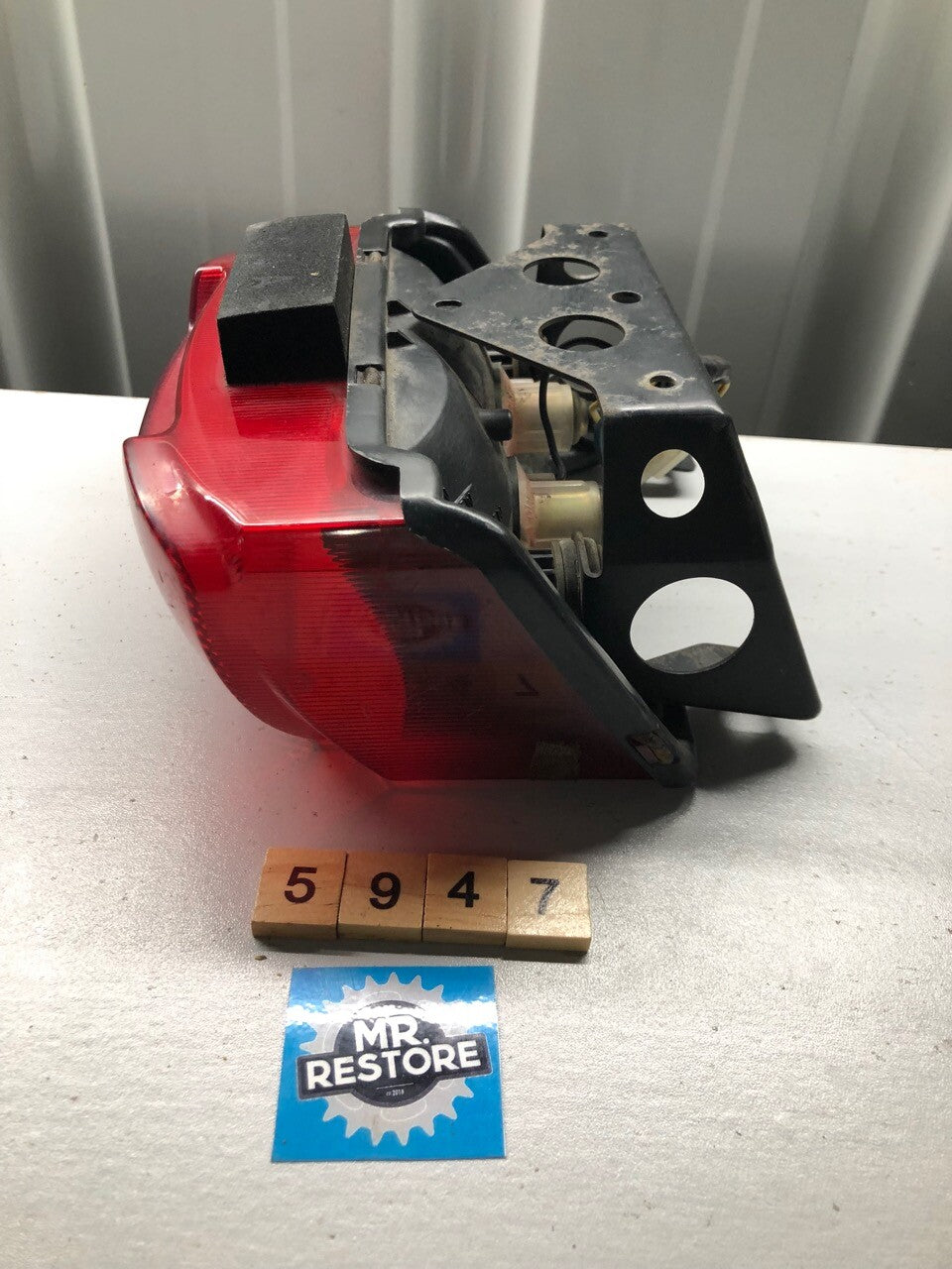 Yamaha YZF1000 Rear Tail Light, Loom & Bracket with Original Koito Lens