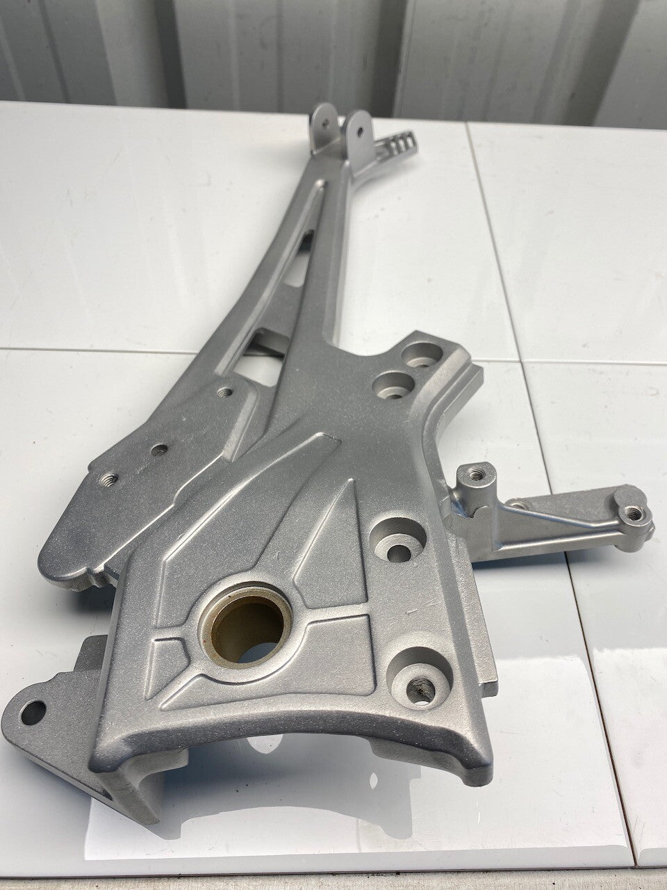 Kawasaki GPZ900R GPZ750R R/H Foot Rest Bracket - Vapour Blasted