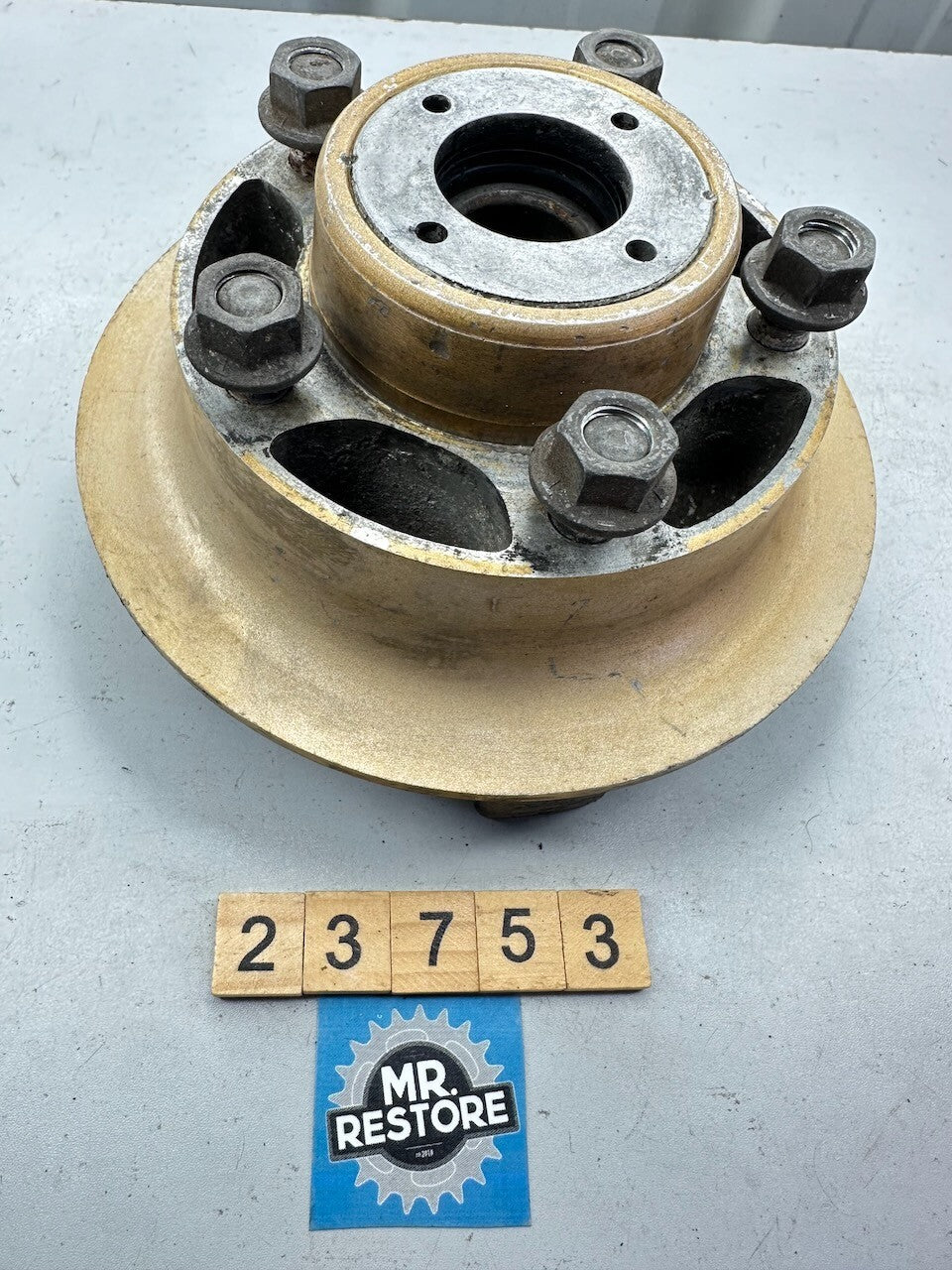Honda CB900 Boldor CB750F CBX1000 Rear Wheel Hub Sprocket Carrier (OEM Gold)