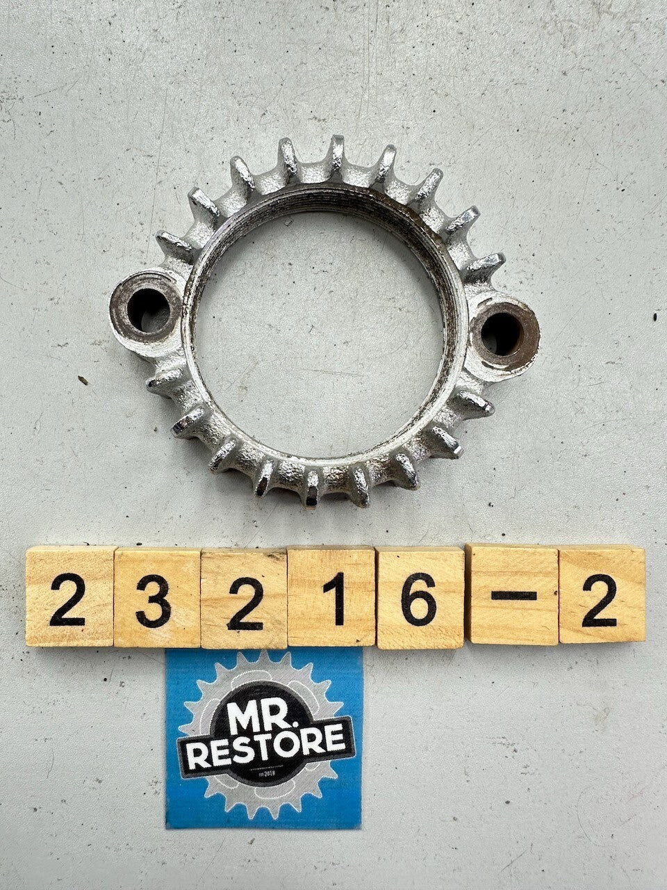 Suzuki GT OEM Threaded Exhaust Ring Nut Flange Joint Clamp