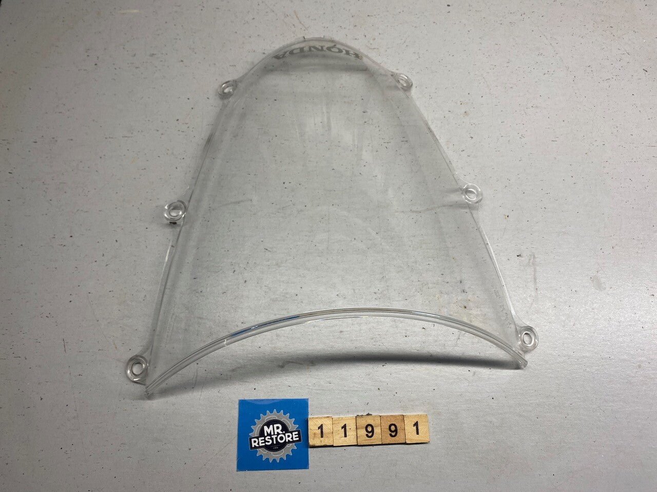 Honda CBR (900? 1000?) OEM Windshield Windscreen (Unsure of Exact Model)