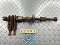 Suzuki SP370 SP400 TS250 Rear Wheel Axle Spindle / Spacers & Chain Pulls
