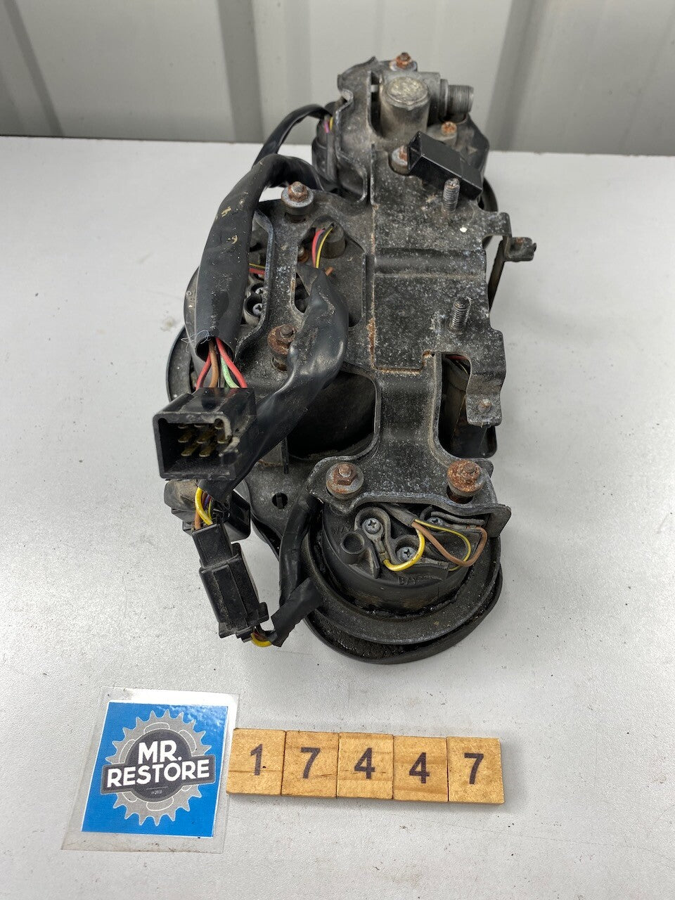 Kawasaki ZXR250A Dashboard Meters Instruments KMH - Tested
