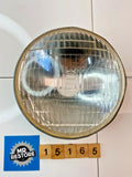 Japanese Vintage Classic VMX Enduro Koito Headlight 144mm Across (6v)