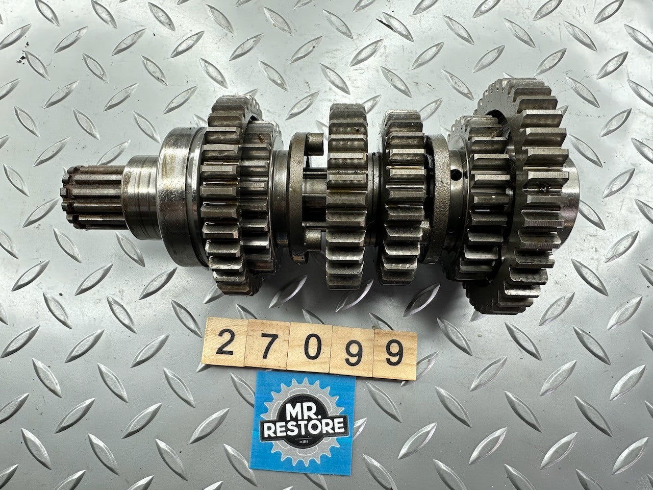 Kawasaki ZX250 ZXR250 CE - Transmission Output Shaft & Gears 13128-1172