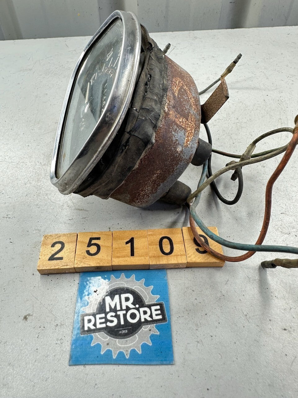 Honda CT110 CT90 etc. Postie Vintage KMH Speedometer (Tested)