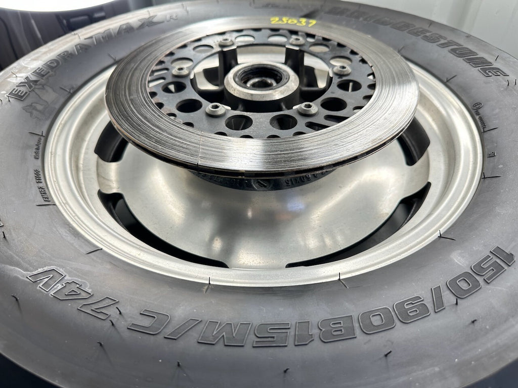 Yamaha V-Max 1200 VMX12 1985 Rear Wheel 15 x 3.5 (Recent Bridgestone Tyre)
