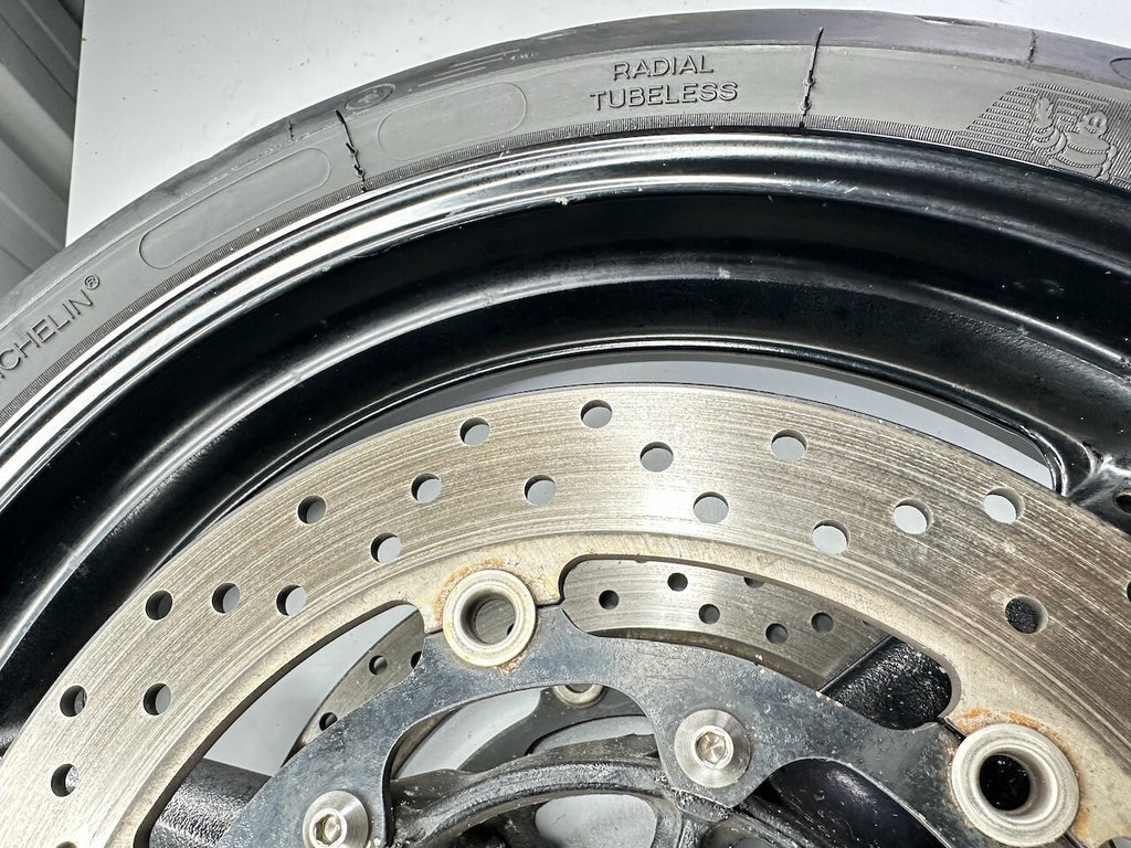 Yamaha XJR1300 '04-16' Front Wheel , Discs & Useable Michelin Road 5 2CT Tyre