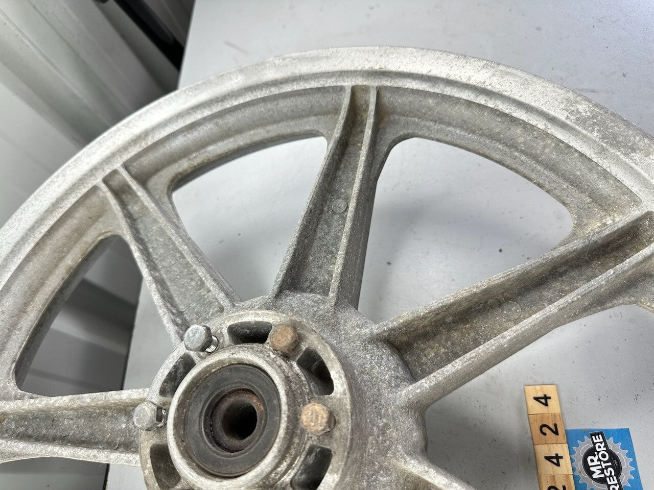 Yamaha 18 x 2.15 Vintage Rear Alloy Wheel (RD400 Daytona? XS ?)