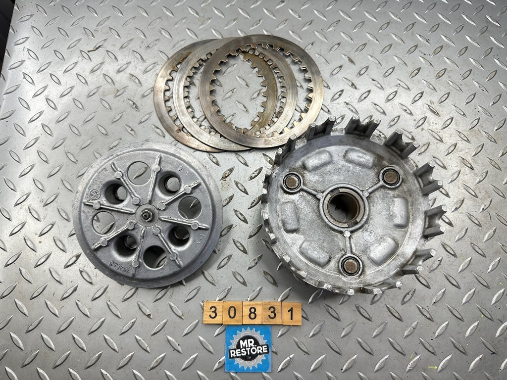 Yamaha XT250 80-83 TT250 80-82 Clutch Basket + Plate 3Y1-16150-02 3Y1-16351