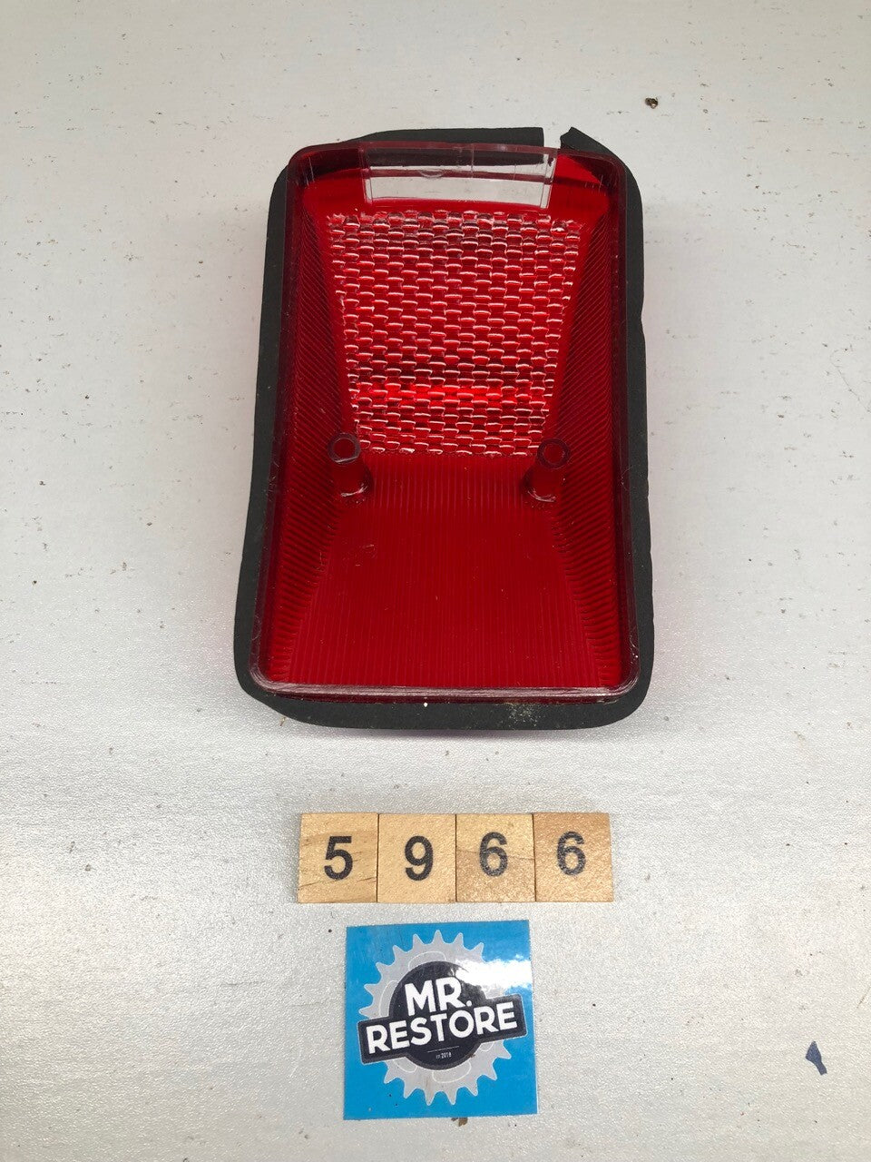 Yamaha TTR Honda XR Kawasaki KLX Tail Light lens (by M.C.S) NEW